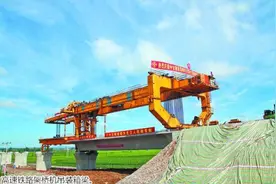 哈牡客专全线首梁铺架成功丨建成后哈尔滨坐火车一个多小时就到牡丹江图片