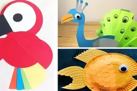 怎么用最简单的办法做小动物手工？这6招你必须要学！图片