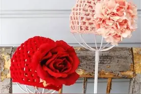 趣味DIY丨布艺编织玩混搭，12款丝带、布艺花的制作方法图片