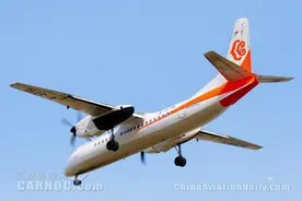 奥凯航空恢复鸡西—哈尔滨航线 新舟60执飞图片