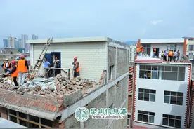 西山区开展违法建筑拆除整治活动图片