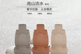 全国独家的高端天然珍珠夏季手编汽车坐垫大家喜欢哪个款式颜色？图片