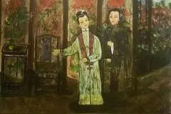 70岁才开始拿起画笔的“贵阳摩西奶奶”图片