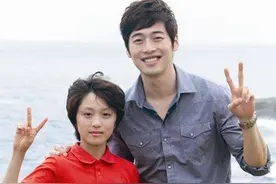 韩国小正太姜灿熙，从小就是纯天然帅小伙一枚，请保持~~图片