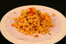 金沙玉米的做法 在家自制金沙玉米图片