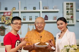 肉碎焖馓子，中西结合的做法，风味更赞图片