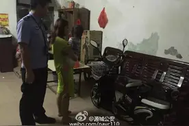 小孩坐在电动车上被人抱走？事情的真相是这样的！图片