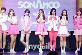 [MD PHOTO] 韩国女子组合SONAMOO举行第三张迷你专辑showcase图片