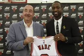 16/17NBA：韦德正式加盟芝加哥公牛图片