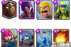 皇室战争强推流天狗女巫卡组推荐图片