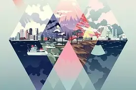一篇文章的插画足以带你环游世界 !图片