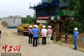 中铁二十一局集团一公司武汉江北铁路项目经理部顺利通过二季度信用评价图片