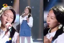 双马尾12岁可爱萝莉舞台放飞自己 看她唱歌就是种享受 好听又好看