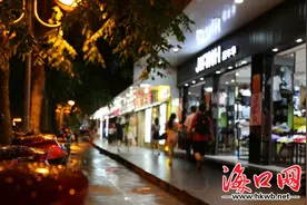 海口“双创”一周年城市之变：解放西步行街干净有序图片