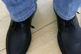 有鞋自远方来！Clarks 其乐 Varick Free 男士真皮休闲鞋 开箱图片