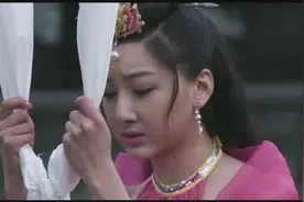 皇上赐杨玉环白绫，杨玉环对着白绫自说自话，结束自己的生命视频封面