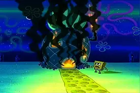 海绵宝宝家着火了，菠萝屋都开口说话了