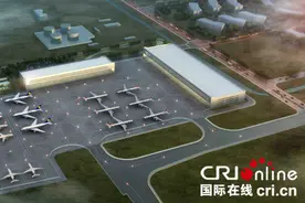 广州白云机场商务航空服务基地项目动工图片