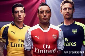 官方：阿森纳发布新赛季客场球衣和第三球衣图片