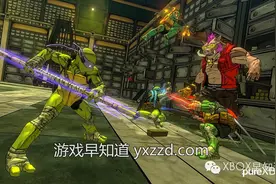 白金工作室《忍者神龟：突变曼哈顿》公开 完美还原初代2D风格图片