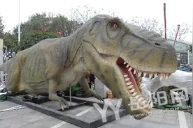 岳阳最大规模恐龙展周六“登陆”步步高广场图片