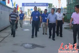 福州市建设工程质量“双随机”强限检查福州中铁城项目获好评图片