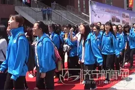 济宁一中：高考毕业季 感恩母校谢师恩图片