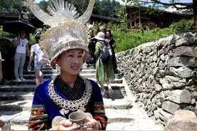 雷山苗女惊艳的秘诀图片