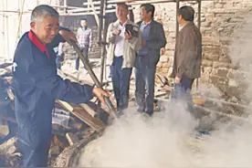 用糯米灰浆修复西昌古城墙图片