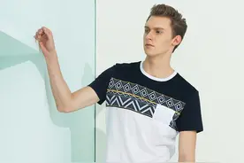 拼接款T恤，每个潮男的最爱图片