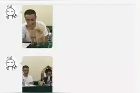 狗狗去参加宠物美容师大赛。中途居然睡着了！图片