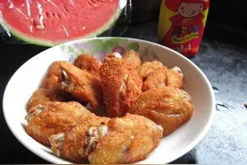 脆皮炸鸡的家常做法图片