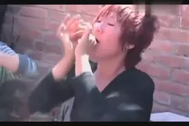 农村小媳妇，吹唢呐耍绝活！视频封面