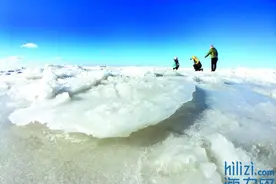 大连冬天的海，简直太浪了图片