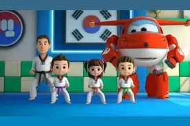 超级飞侠2动画片小游戏之勇闯天下超级飞侠跑酷 第四期