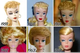 从1959到2016，所有芭比娃娃大集合，你最喜欢哪一个？图片