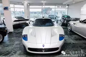 难以触摸的情人：白色玛莎拉蒂Maserati MC12图片
