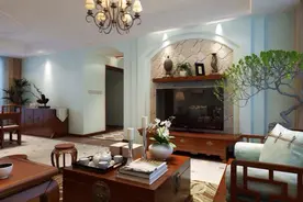 温莎郡129平装修效果图，三世同堂之居图片