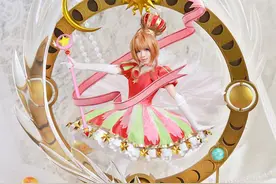 cos正片——魔卡少女樱 周年手办ver图片