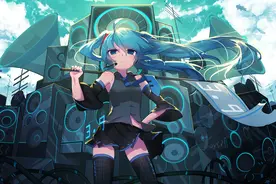 初音未来（初音ミク/Hatsune Miku）高清原创壁纸图片