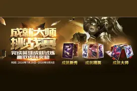 lol成就大师挑战赛，完成成就抽取限定永久皮肤图片