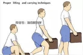 正确抬起重物的方法图片