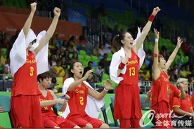 中国女篮胜塞内加尔 晋级八强关键一胜图片