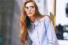 原来衬衫这么穿那么美图片