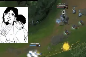 LOL闪现越塔这是需要技巧的，不然就像这个红领烬一样！图片