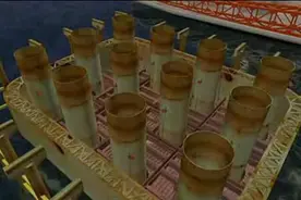 一直好奇大桥桥墩水下混凝土怎么浇筑，看完视频终于知道了视频封面