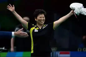 前乒乓国手倪夏莲代表卢森堡出战里约，53岁仍旧宝刀不老图片