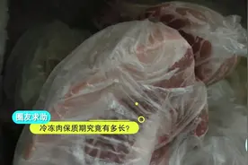 冷冻肉应该如何保存？视频封面