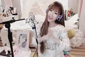 美女主播演唱《多幸运》听听多幸运