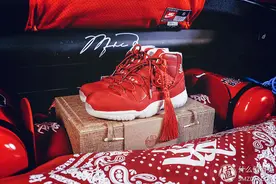 红色“大魔王”：NIKE 耐克 推出 Air Jordan 11 新年定制款图片